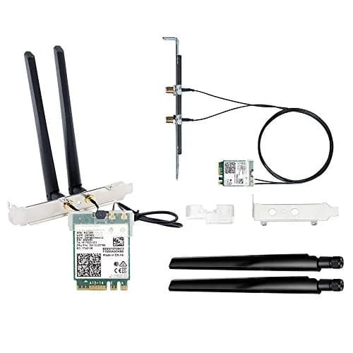 REKONG AX210 WiFi 6E M.2 Desktop Card 5400Mbps 6GHz | High-Speed Wireless Adapter thumbnail 1