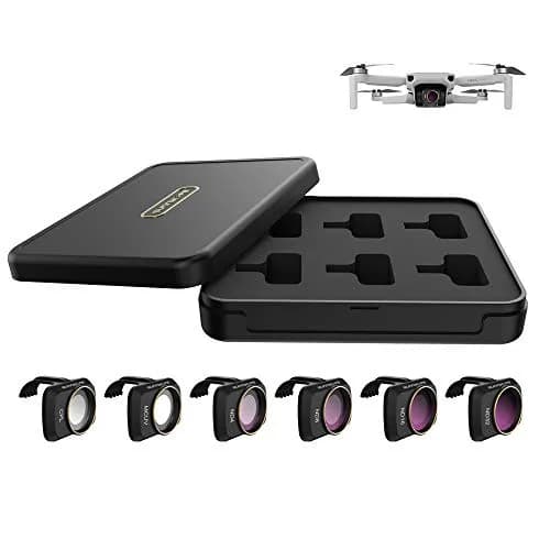 GLOBACT Len Filter for DJI Mini 4K/2/Mavic/SE/2 SE CPL UV ND4 ND8 ND16 ND32 | Camera Lens Filter Set for DJI Drones thumbnail 1