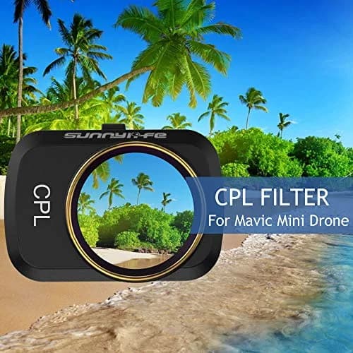 GLOBACT Len Filter for DJI Mini 4K/2/Mavic/SE/2 SE CPL UV ND4 ND8 ND16 ND32 | Camera Lens Filter Set for DJI Drones thumbnail 4
