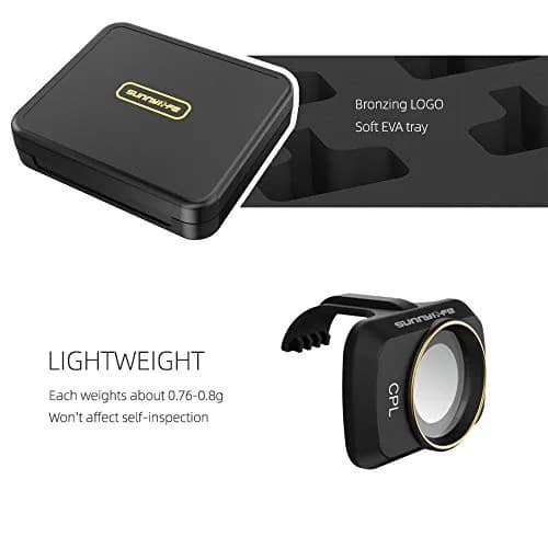 GLOBACT Len Filter for DJI Mini 4K/2/Mavic/SE/2 SE CPL UV ND4 ND8 ND16 ND32 | Camera Lens Filter Set for DJI Drones thumbnail 5