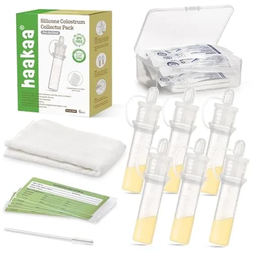 haakaa Colostrum Collector Kit 4ml 6 Count | Award-Winning Original Design thumbnail 1