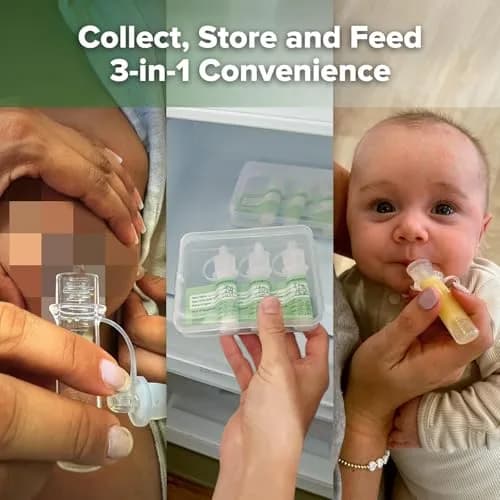 haakaa Colostrum Collector Kit 4ml 6 Count | Award-Winning Original Design thumbnail 3