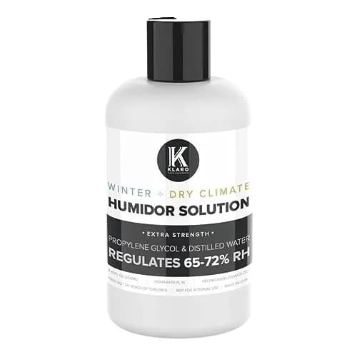 CASE ELEGANCE Klaro Winter & Dry Climate Humidor Solution, 250 ml | Maintains 65-72% RH for Dry Climates thumbnail 1