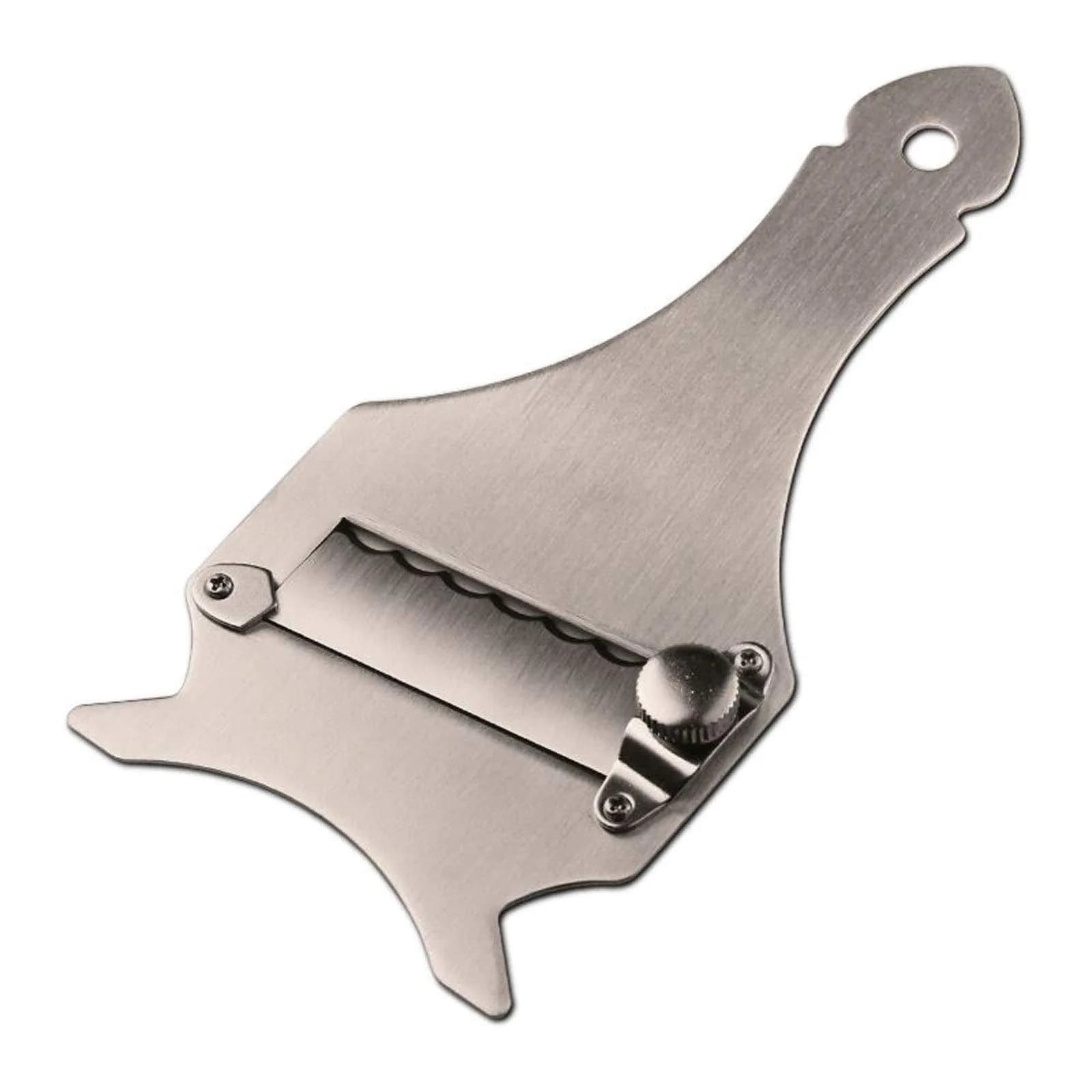 Wenplus Professional Stainless Steel Truffle Slicer with Adjustable Blade, Truffle Cutter Cheese Scraper Chocolate Shaver Vegetable Peeler (16.5 cm)