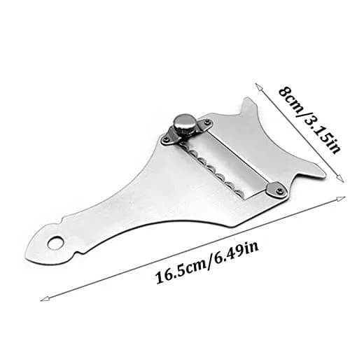 Wenplus Professional Stainless Steel Truffle Slicer with Adjustable Blade, Truffle Cutter Cheese Scraper Chocolate Shaver Vegetable Peeler (16.5 cm) thumbnail 2