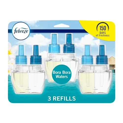 Febreze Fade Defy Plug Air Freshener Refill Bora Bora Scent 25ml (0.87 Fl Oz) | Odor Fighting Plug Air Freshener thumbnail 1