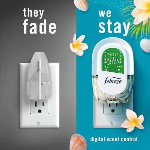Febreze Fade Defy Plug Air Freshener Refill Bora Bora Scent 25ml (0.87 Fl Oz) | Odor Fighting Plug Air Freshener thumbnail 5