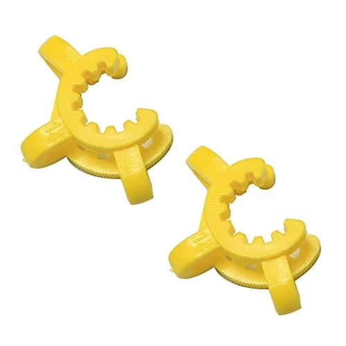 PZRT Plastic Joint Clips Set 8pcs (14mm, 19mm, 24mm, 29mm) | Lab Keck Clamp for Glass Ground Joints thumbnail 5