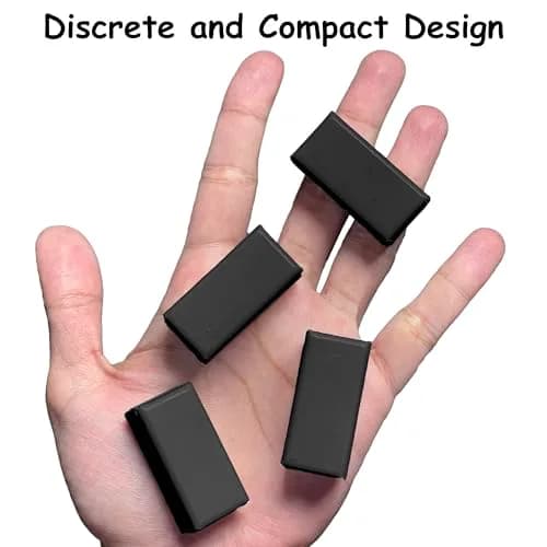 Homie Magnetic Curtain Weights 8 Pack Black | Waterproof Magnets for Bathroom Shower Liner Flags Sheer Outdoor Wind Stop thumbnail 5