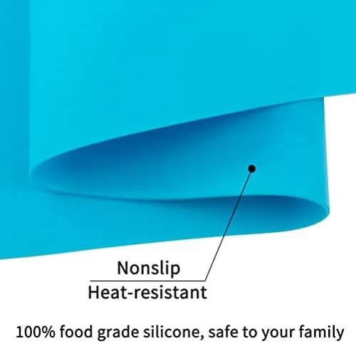 QPIX DIGITAL Extra Large Silicone Craft Mat 60cm x 40cm (23.6''x15.7'') | Heat Resistant Baking & Dining Table Protector thumbnail 9