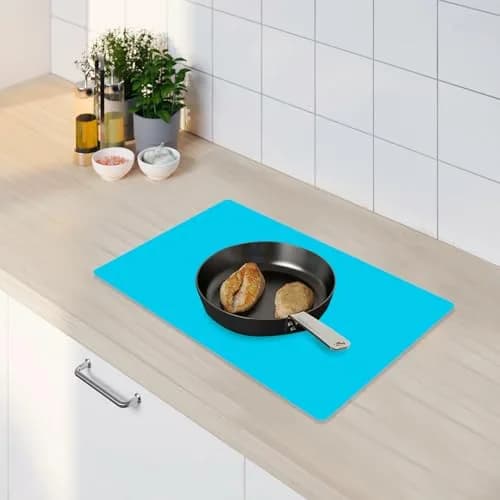QPIX DIGITAL Extra Large Silicone Craft Mat 60cm x 40cm (23.6''x15.7'') | Heat Resistant Baking & Dining Table Protector thumbnail 3