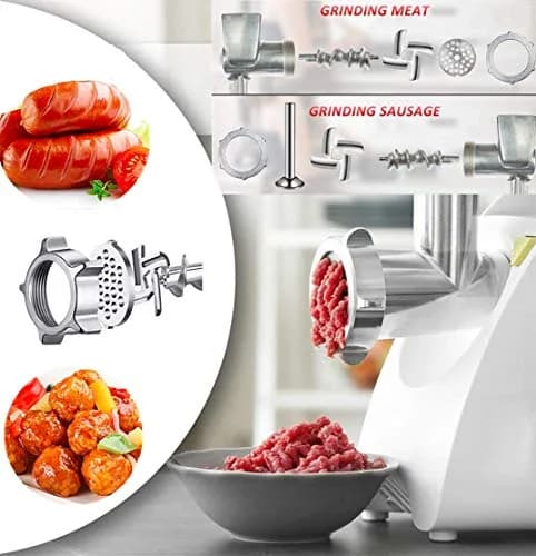 MIZORLIE Size 5 Meat Grinder Blade Stainless Steel 48mm Diagonal (2-Pack) | Sharp Replacement for Grinders & Mixers thumbnail 4