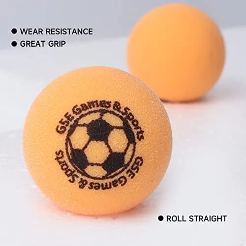 GSE Games & Sports Expert Orange Recreation Ball | 35mm Foosball Replacement Balls, 3-Pack thumbnail 4