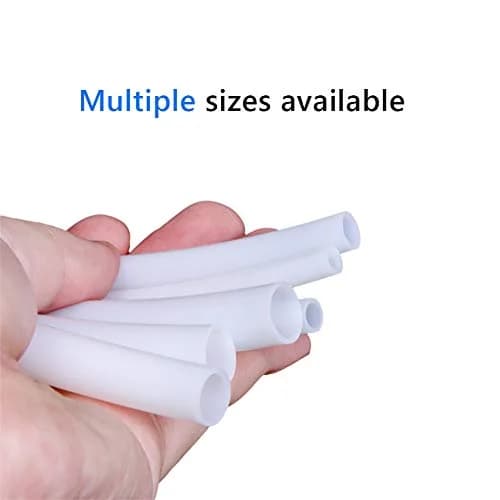 Quickun PTFE Teflon Tubing 5mm ID x 7mm OD x 3.3ft (1m) White | High Temp & Chemical Resistant Flexible Tubing thumbnail 7