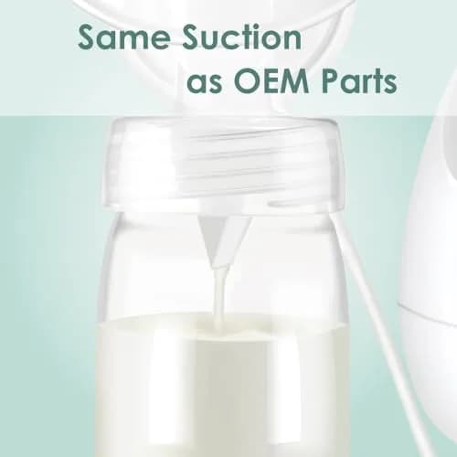 Maymom Duckbill Valves & Silicone Membranes for Spectra Pumps (6ct Valve, 4ct Membrane) | BPA-Free Replacement Parts thumbnail 8