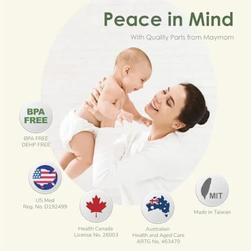 Maymom Baby Feeding Cup 1 oz | Reusable & Disposable Infant Milk Collection Cup thumbnail 5