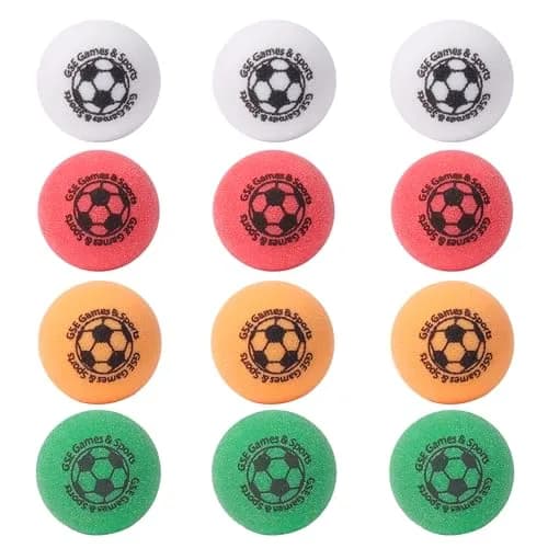GSE Games & Sports Expert Foosball Balls 35mm (1.38") 12-Pack | Pure Urethane Tournament Balls thumbnail 1