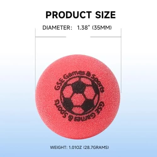 GSE Games & Sports Expert Foosball Balls 35mm (1.38") 12-Pack | Pure Urethane Tournament Balls thumbnail 5