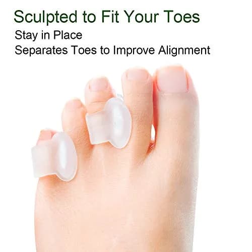 Welnove Gel Toe Separator Small Toe Cushions Pack of 12 | Prevents Rubbing & Reduces Pressure thumbnail 4