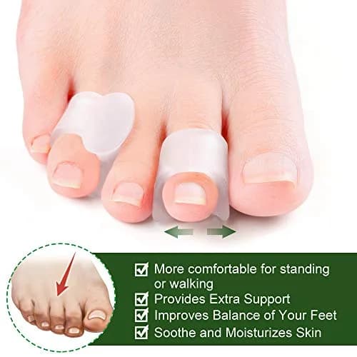 Welnove Gel Toe Separator Small Toe Cushions Pack of 12 | Prevents Rubbing & Reduces Pressure thumbnail 6