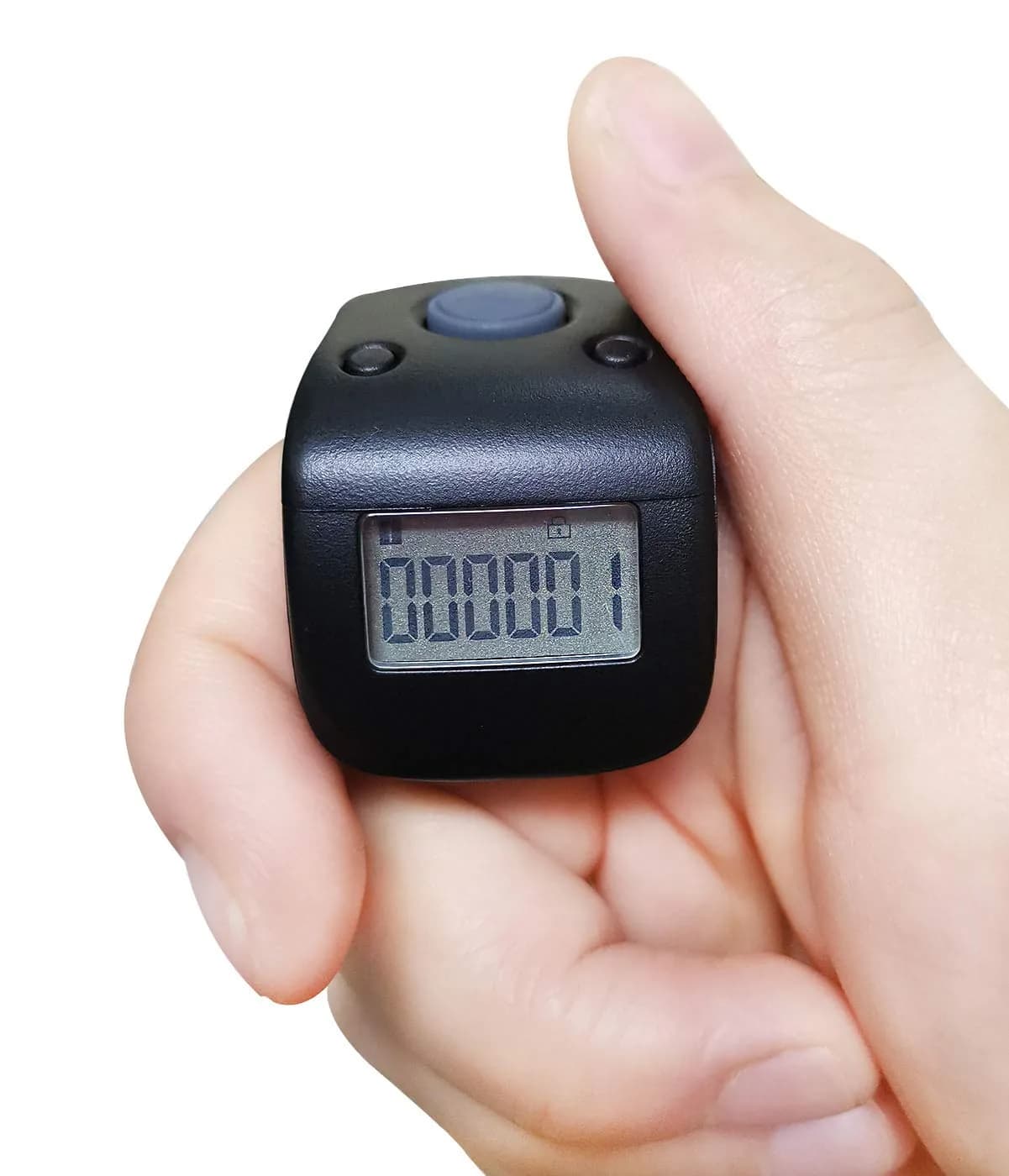 Arvakr Rechargeable Silent Finger Counter with LED | 6 Channels, 999999 Count - main product image
