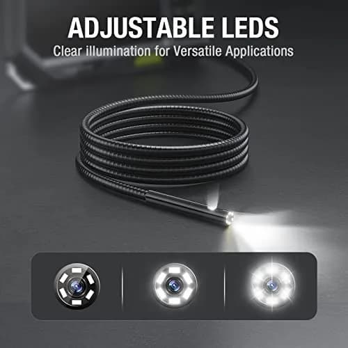 Teslong Endoscope Replacement Cable with Light, Dual Lens Waterproof Probe 5.5mm/0.21inch | Compatible with NTS500, NTS300 thumbnail 4