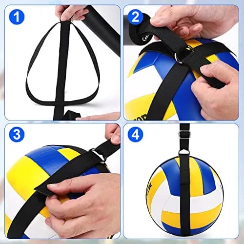 TOBWOLF Volleyball Spike Trainer, Training Aid for Basketball Hoop | Improve Spiking Technique & Jumping thumbnail 4