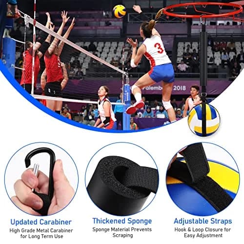 TOBWOLF Volleyball Spike Trainer, Training Aid for Basketball Hoop | Improve Spiking Technique & Jumping thumbnail 3