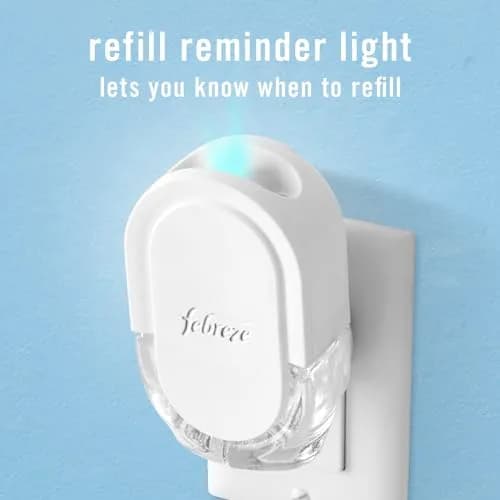 Febreze Plug-in Air Freshener Refills Unstopables Fresh Scent 0.87oz (25ml) Each, 3 Count | Odor-Fighting Technology for Home & Office thumbnail 5