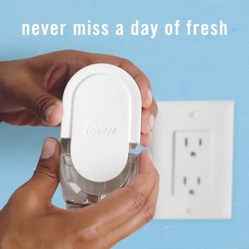 Febreze Plug-in Air Freshener Refills Unstopables Fresh Scent 0.87oz (25ml) Each, 3 Count | Odor-Fighting Technology for Home & Office thumbnail 8