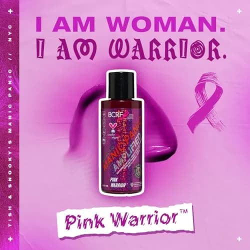 Manic Panic Amplified Pink Warrior Semi-Permanent Hair Dye | Vibrant Neon Pink for Light & Dark Hair (118ml) thumbnail 4