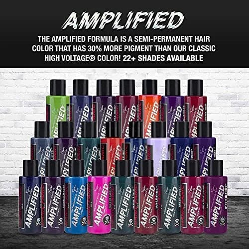 Manic Panic Amplified Pink Warrior Semi-Permanent Hair Dye | Vibrant Neon Pink for Light & Dark Hair (118ml) thumbnail 5