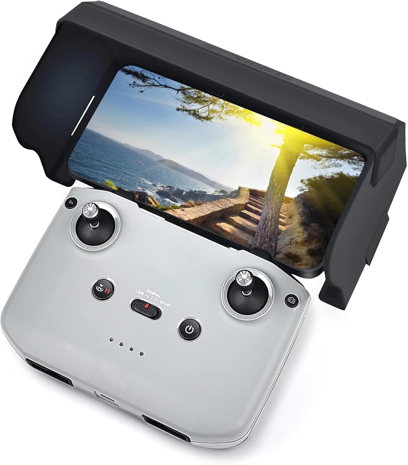 STARTRC Sun Hood for DJI RC-N3/N2, for DJI Mini 4K/NEO 2/X1 Accessories | Foldable Magnetic Sunshade for 4.4-7.1" Smartphone
