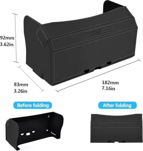 STARTRC Sun Hood for DJI RC-N3/N2, for DJI Mini 4K/NEO 2/X1 Accessories | Foldable Magnetic Sunshade for 4.4-7.1" Smartphone thumbnail 7