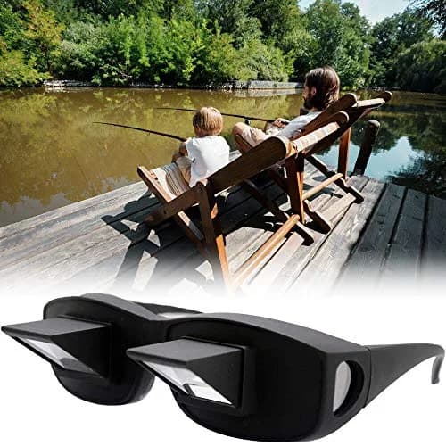 okcsc Horizontal Lazy Glasses Small | Prism Reading Glasses for Bed Watching TV thumbnail 3