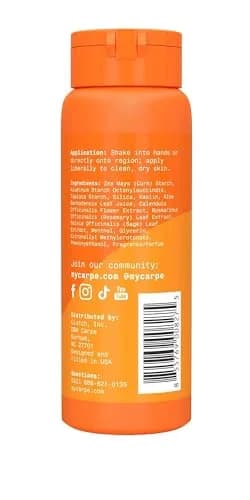 Carpe Sweat Absorbing Groin Powder for Men - Anti-Chafing - Talc-Free | Maximum Sweat & Moisture Relief thumbnail 7
