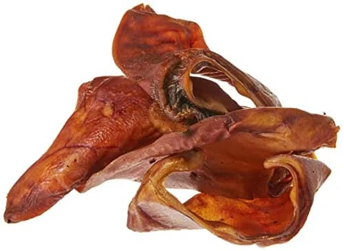 Wonder Bound Whole Pig Ears Dog Treats, Pork, 6 oz (170 g) | Supports Dental Health & Digestibility thumbnail 5