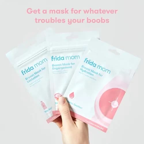 Frida Mom Breast Mask for Lactation Support 2 Sheet Masks | Fenugreek & Fennel for Milk Supply thumbnail 5