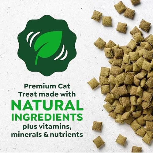 Greenies Cat Treats, Feline Smartbites, Skin & Fur Health, 16 oz. Tub | Crunchy & Soft Chicken Flavor for Healthy Skin & Fur thumbnail 4