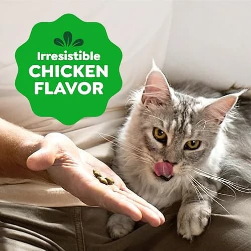 Greenies Cat Treats, Feline Smartbites, Skin & Fur Health, 16 oz. Tub | Crunchy & Soft Chicken Flavor for Healthy Skin & Fur thumbnail 7