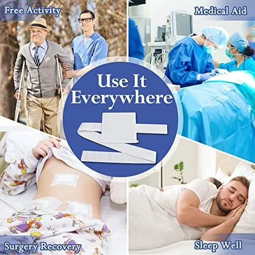 KAVIL Feeding Tube Belt Holder Large Size 6" x 6" | Secure Catheter Support for Adults thumbnail 6