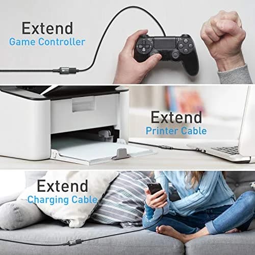 ITD ITANDA USB 3.0 Extension Cable 4.57m (15ft) | 5Gbps Data Transfer for Devices thumbnail 3