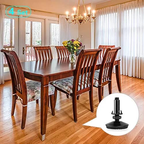 Tahikem M10 Thread Leveling Feet 4 Pack | Adjustable Furniture Feet for Home & Office thumbnail 4