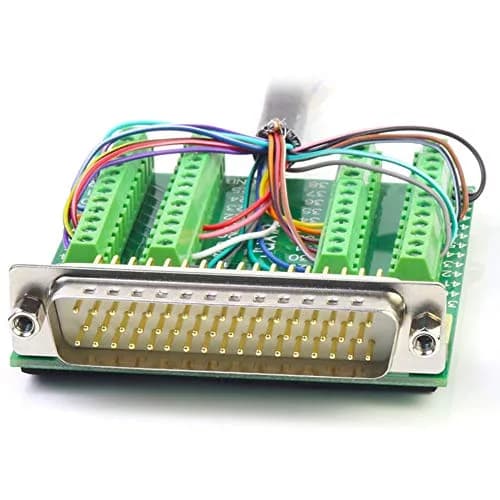 ANMBEST DB50 Female Solderless Serial Port Terminal Adapter with Gold-Plated Copper Solid Needle | 50-Pin Connector for Industrial Instrumentation thumbnail 6