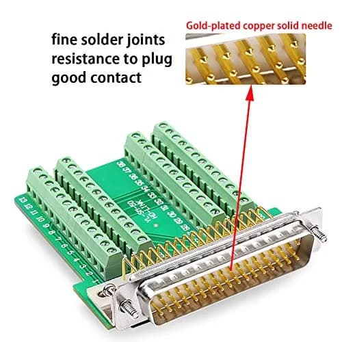 ANMBEST DB50 Solderless Serial to 50 Pin Terminal Male Adapter | Connect Legacy Devices with Ease thumbnail 3
