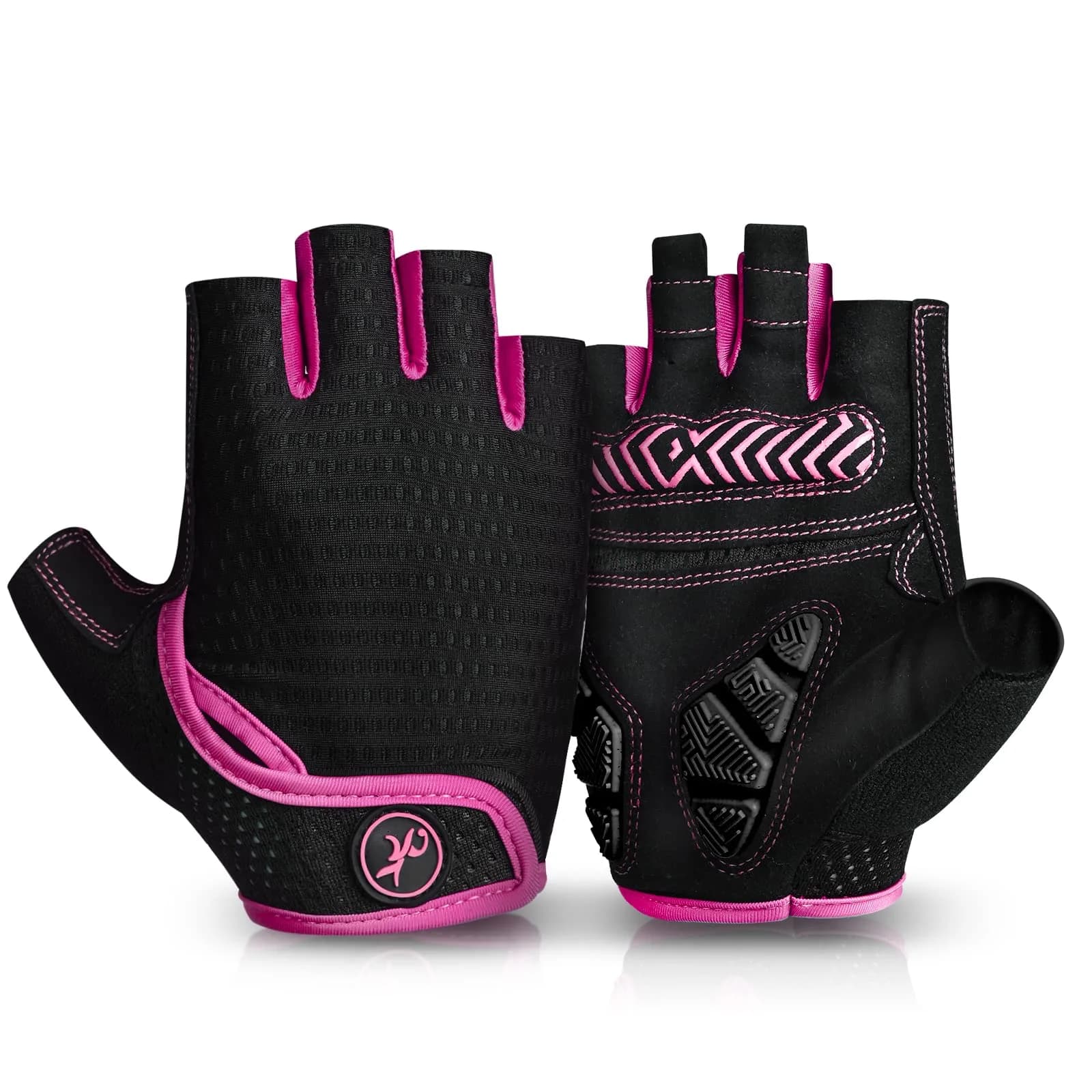 MOREOK Half Finger Cycling Gloves with 5MM Gel Pad | Breathable & Sweat-Wicking for Men & Women