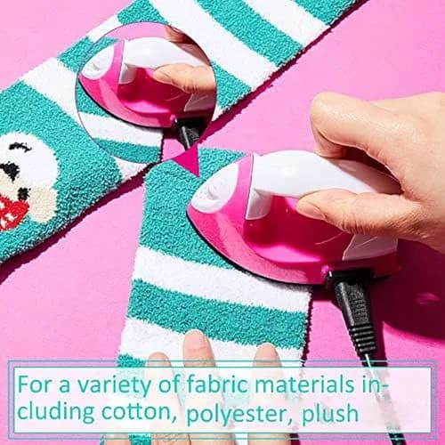 Honoson Pink Heat Pres | Mini Craft Iron with Charging Base, Portable 10x6x7cm for DIY Small Projects thumbnail 4