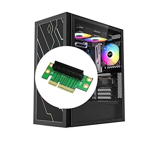 SinLoon PCI-Express 4X Riser Card 90-Degree Adapter for 1U Small Computer & Server Case | High-Frequency, Space-Saving thumbnail 5