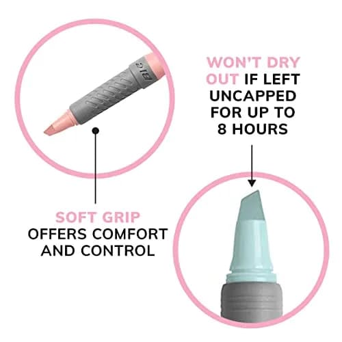 BIC Brite Liner Grip Pastel Highlighter Set, Chisel Tip, 12 Count (Pack of 18) | Smooth Ink Flow for Bullet Journaling thumbnail 7