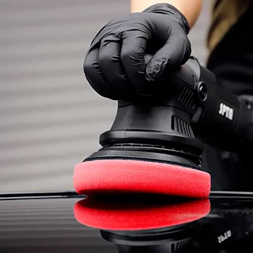 SPTA Red T10 Ultra-Fine Finishing Polishing Pad 6.5 Inch (165mm) | Swirl-Free Gloss Finish thumbnail 9